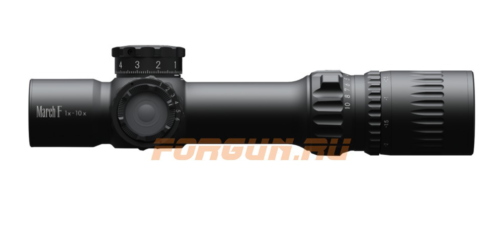 Оптический прицел March Shorty 1-10x24, сетка DR-1 (D10SV24FIML)